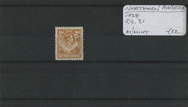 Northern Rhodesia 1938 SG.31 M/M