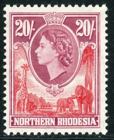 Northern Rhodesia 1953 SG.74 U/M