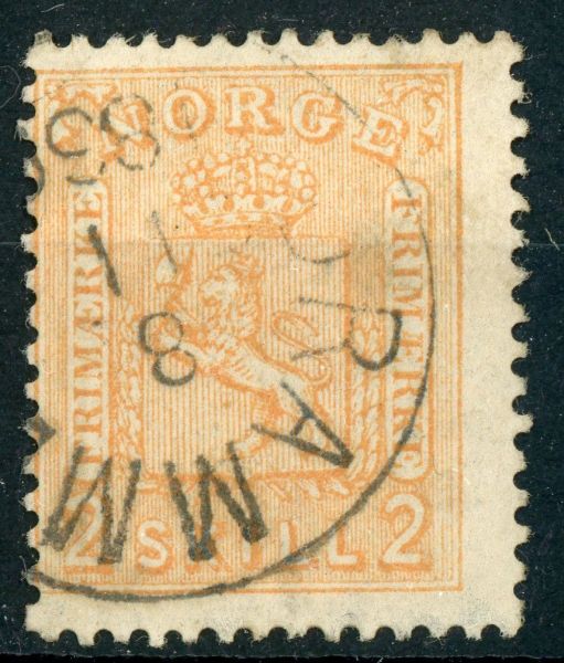 Norway 1867-8 SG.24 F/U