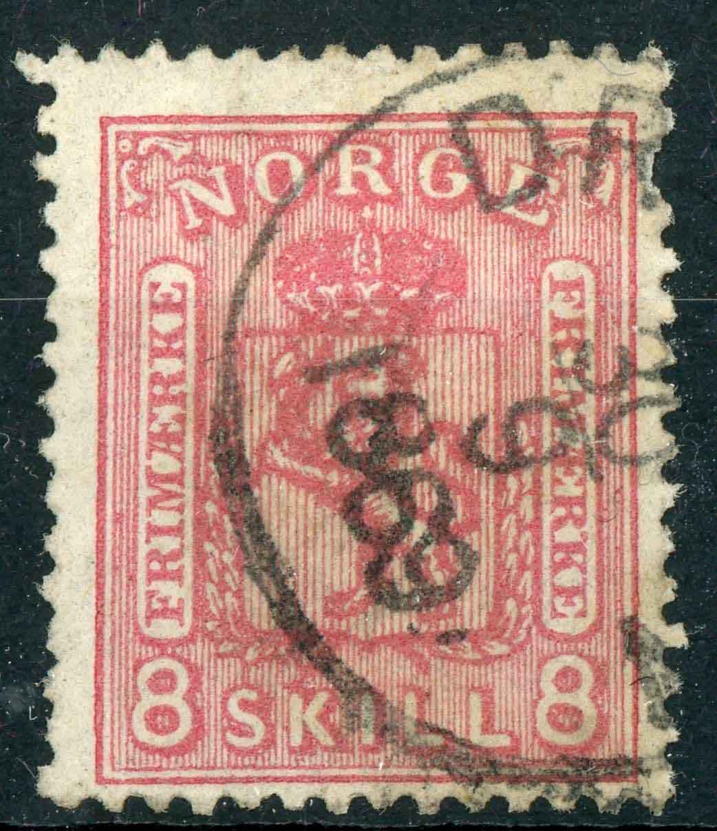 Norway 1867 SG.29 F/U