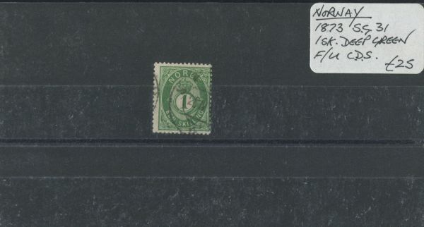 Norway 1873 SG.31 F/U