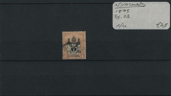 Nyasaland 1895 SG.23 F/U