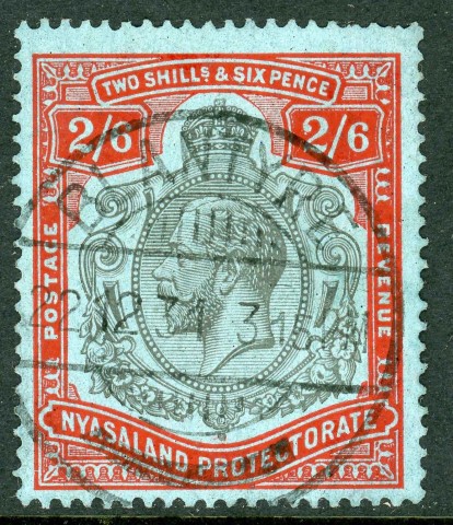 Nyasaland 1921-23 SG.110 F/U