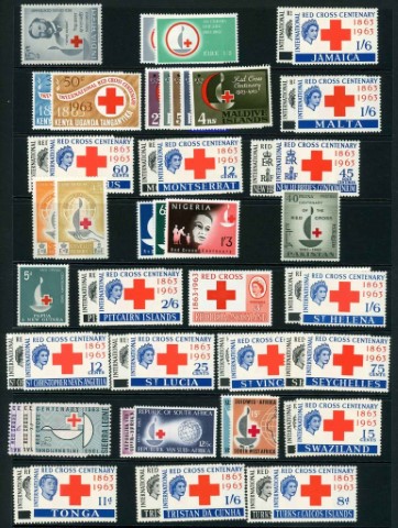 Omnibus / 1963 Red Cross Complete Set U/M