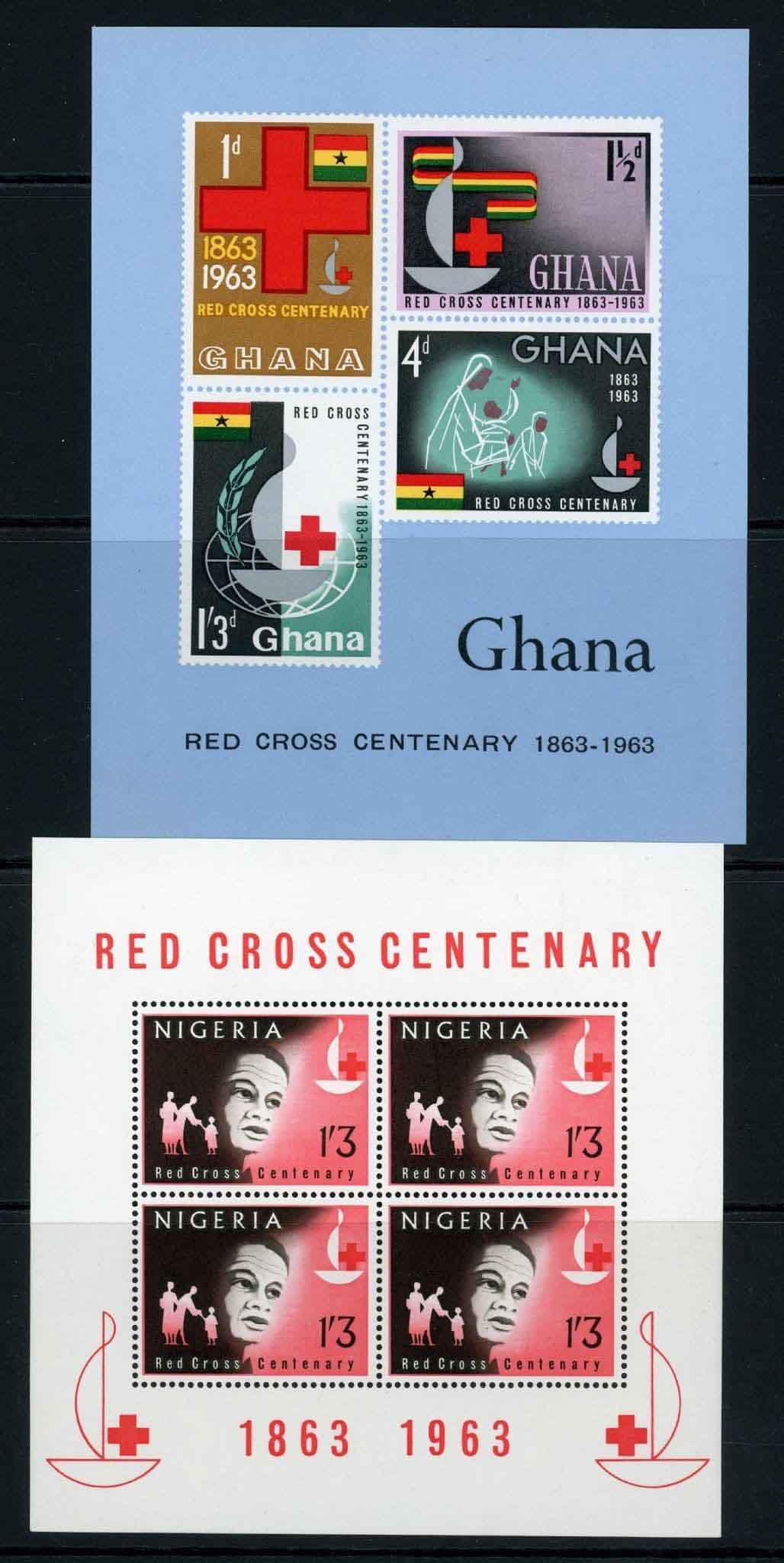 Omnibus / 1963 Red Cross Complete Set U/M