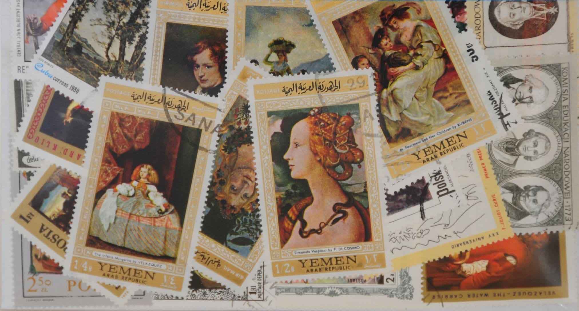 Paintings 100 Stamps (M122)