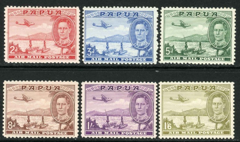 Papua 1839 SG.163-168 M/M