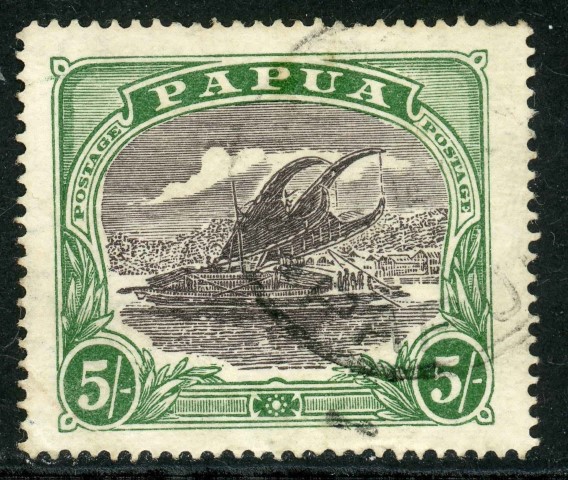 Papua 1916-31 SG.104 F/U