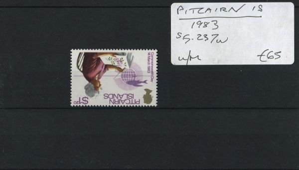 Pitcairn Is. 1983 SG.237w U/M