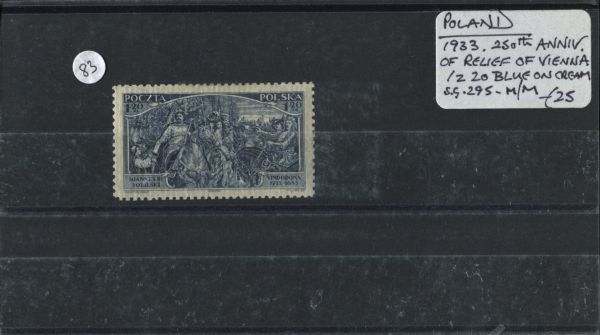 Poland 1933 SG.295 M/M