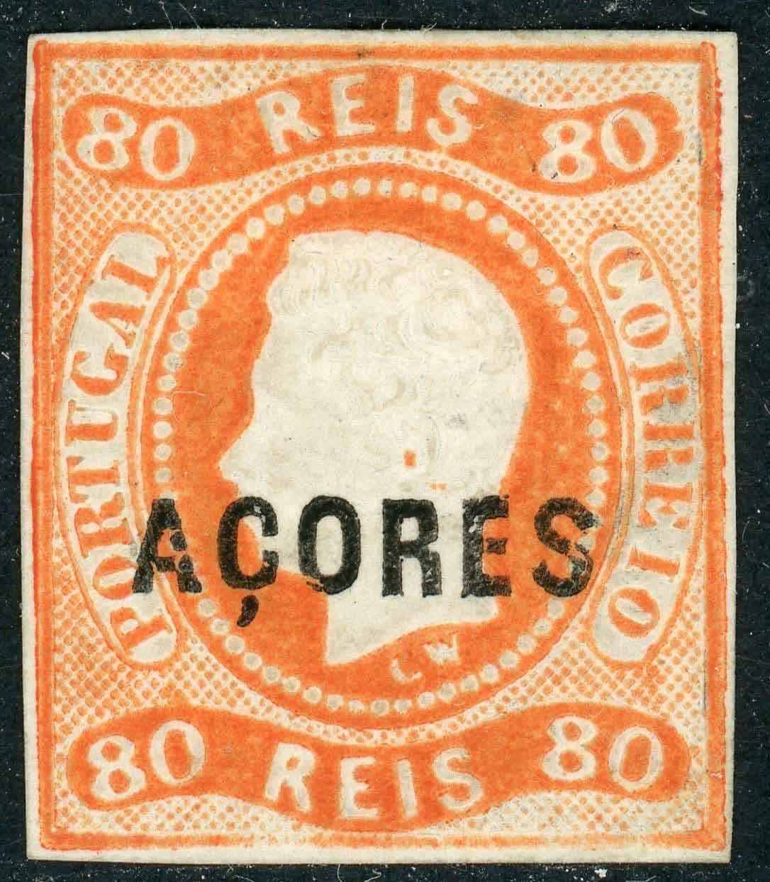 Portugal / Azores 1868-70 SG.5 M/M