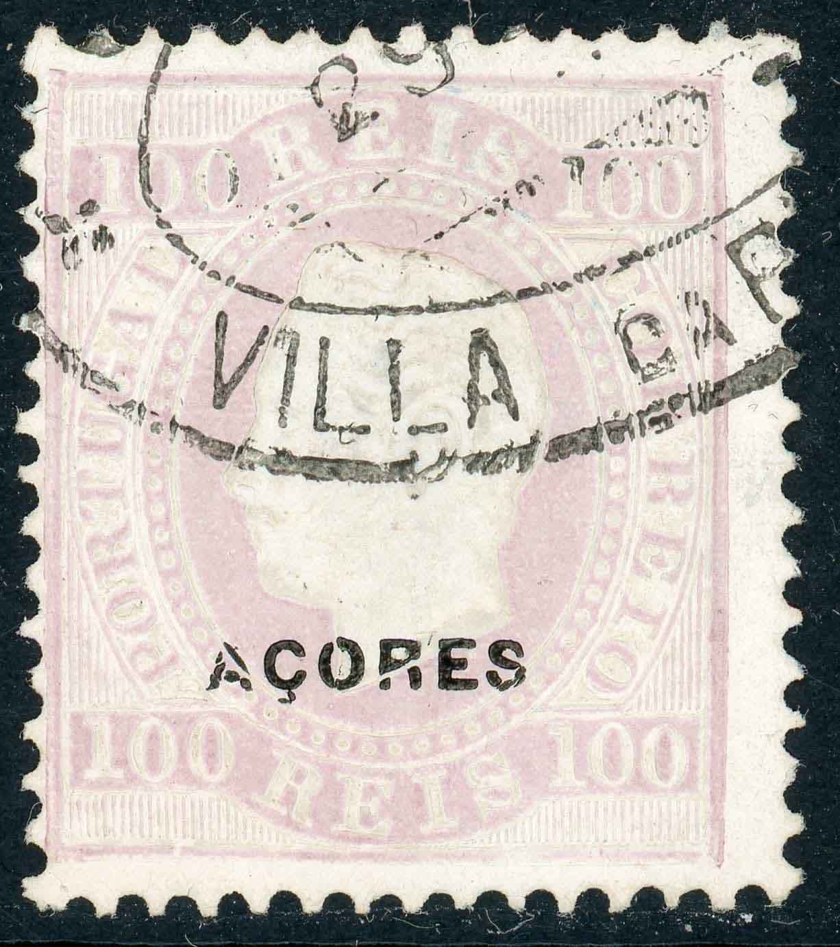 Portugal / Azores 1882-85 SG.103 F/U