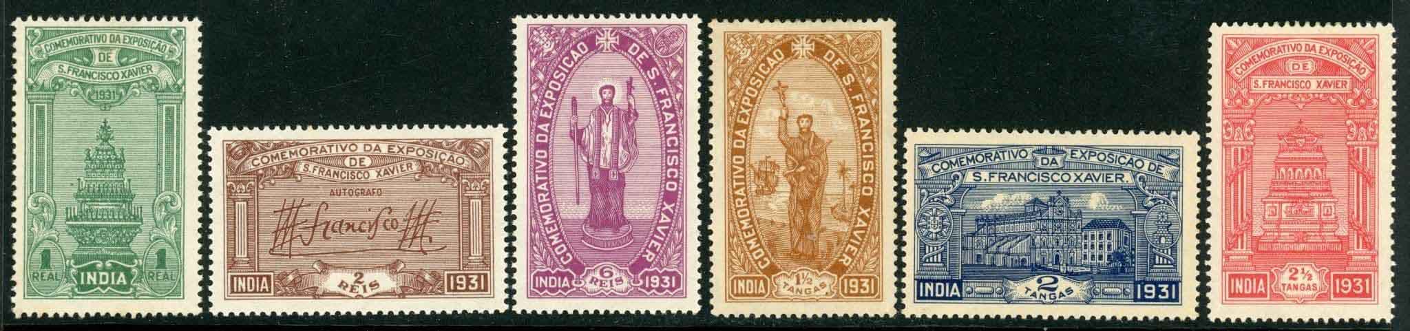 Portuguese India 1931 SG.498-503 M/M