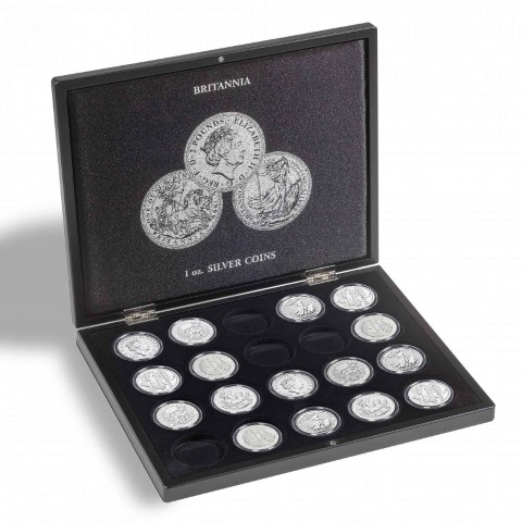 Presentation Case For 20 Britannia Silver Coins