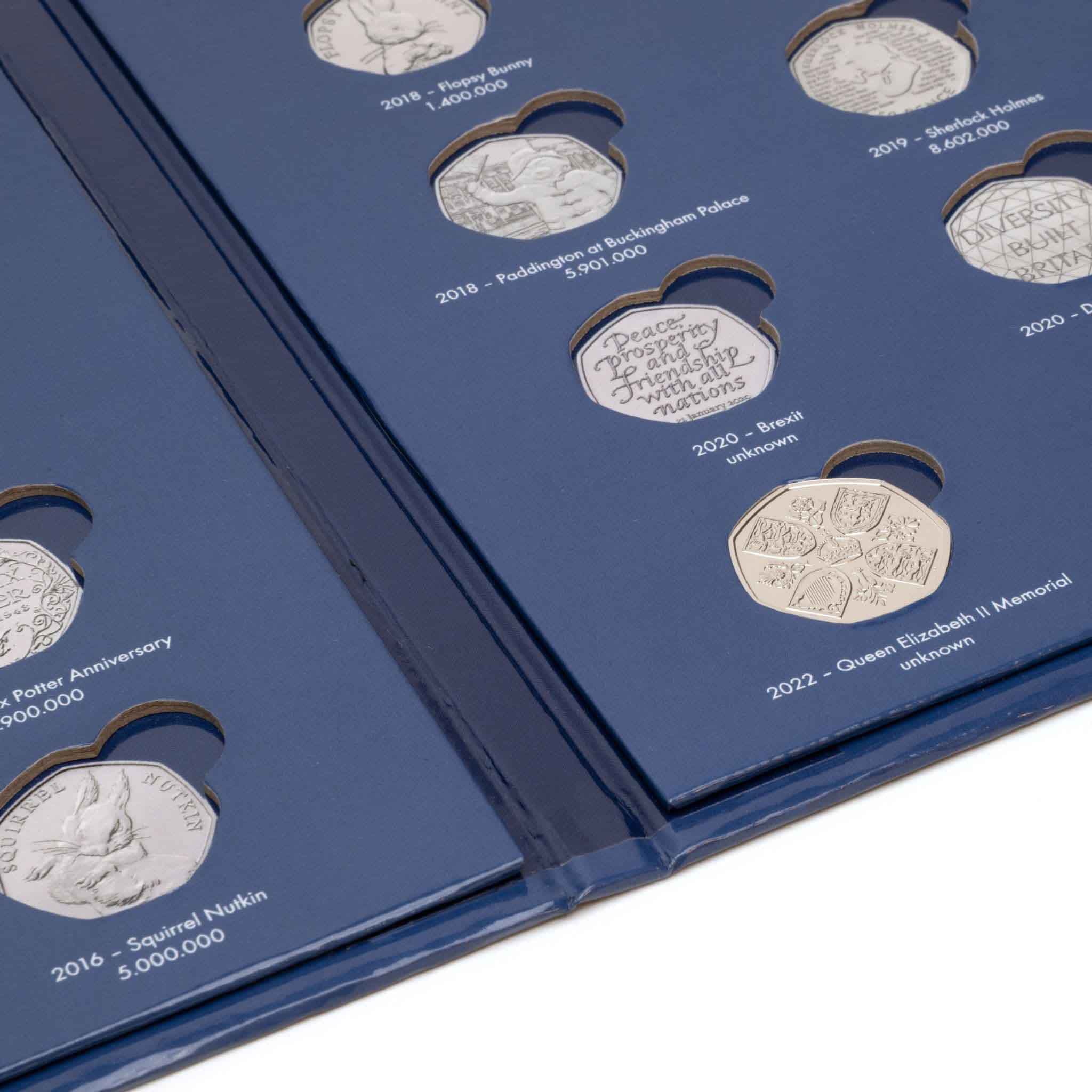 PRESSO 50p Collection Coin Album