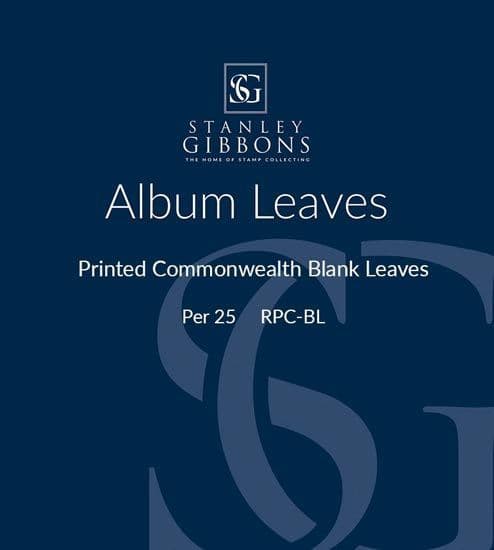 Printed Commonwealth Blank Pages (Per 25)