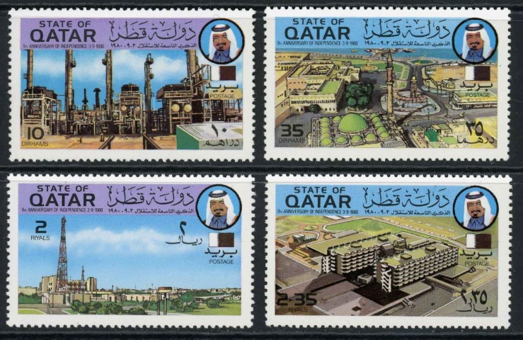 Qatar 1980 SG.693-696 U/M