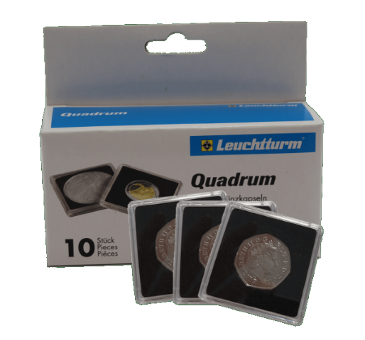 Quadrum 50p Coin Capsules