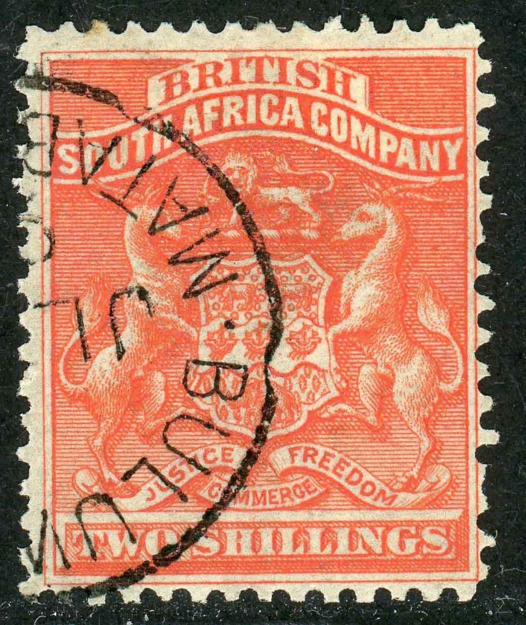 Rhodesia 1892-93 SG.5 F/U