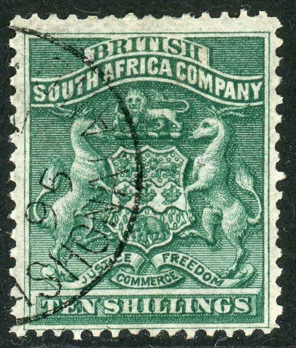 Rhodesia 1892-93 SG.9 F/U