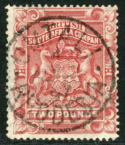 Rhodesia 1892 SG.11 F/U