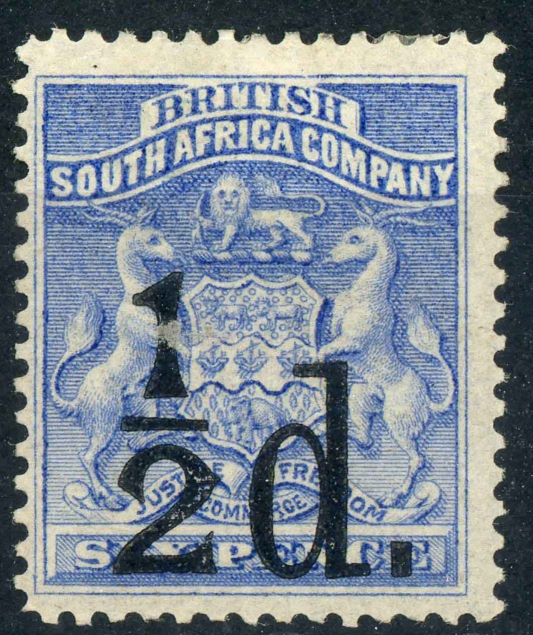 Rhodesia 1892 SG.14 M/M