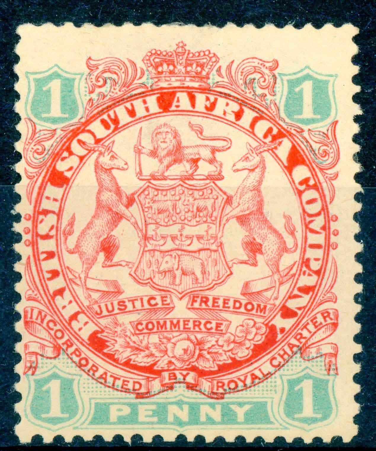 Rhodesia 1896-7 SG.29 M/M