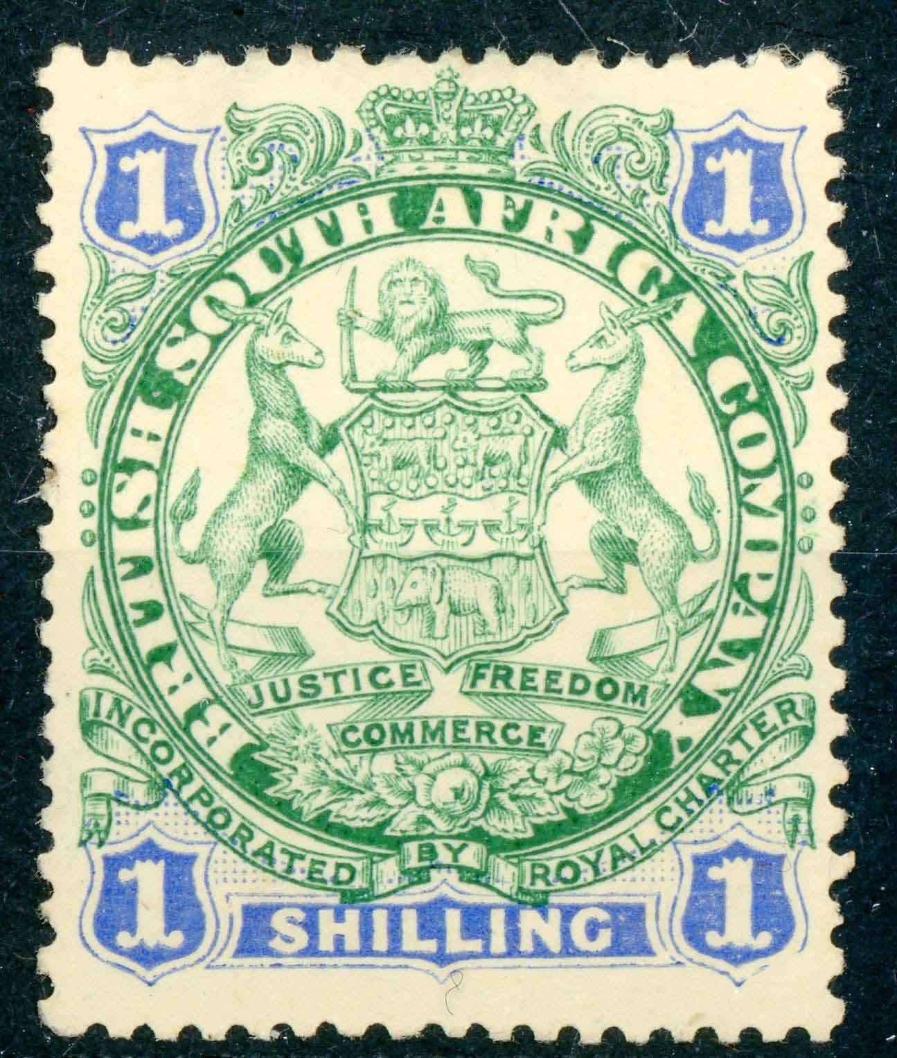 Rhodesia 1896-7 SG.35 M/M