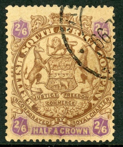 Rhodesia 1896-97 SG.48 F/U