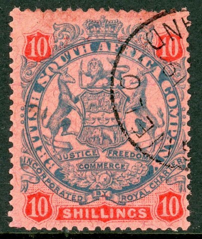 Rhodesia 1896-97 SG.50 F/U