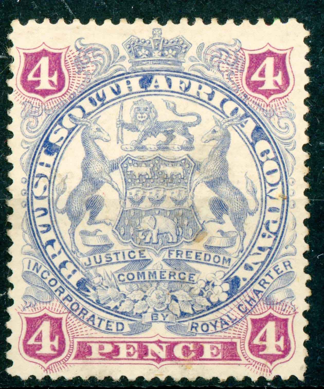 Rhodesia 1897 SG.70 M/M