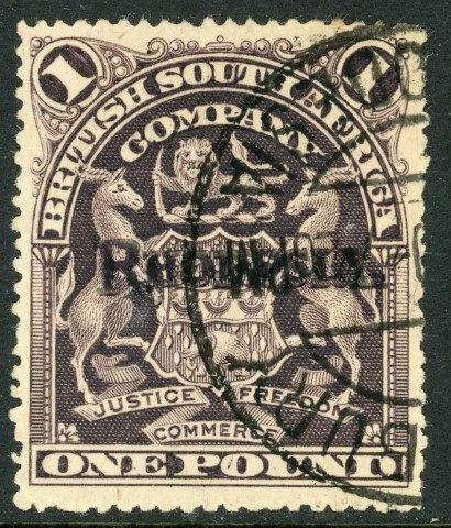 Rhodesia 1909-12 SG.113 used