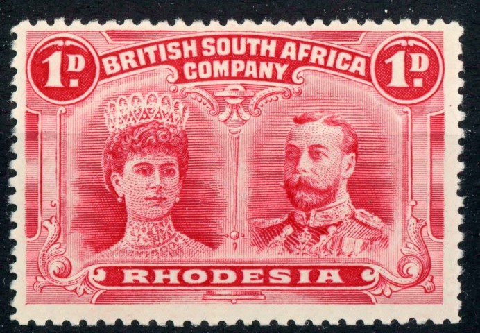 Rhodesia 1910-3 SG.125 M/M