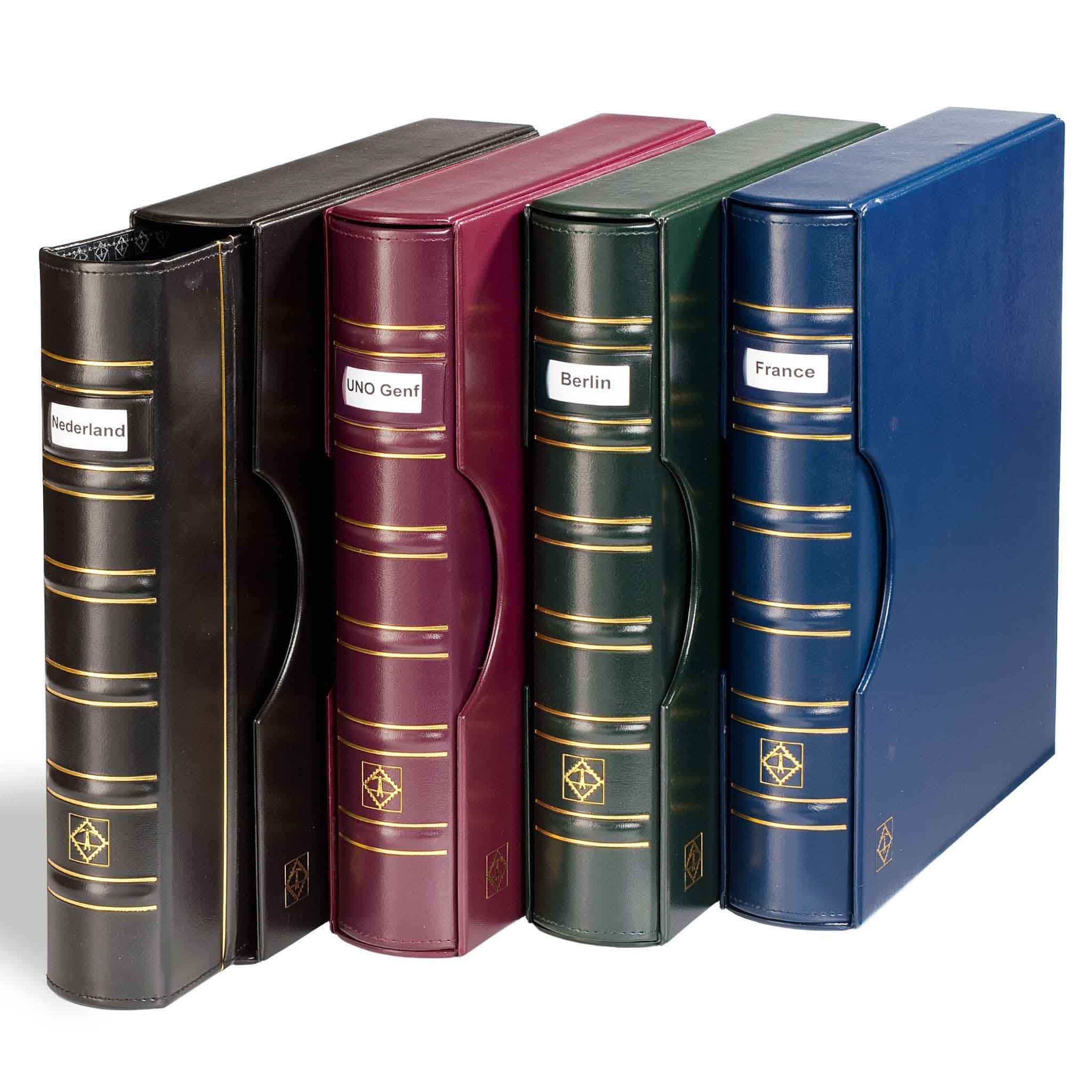 Ringbinder GRANDE, Signum Classic Design With Labelling Fields, Incl. Slipcase