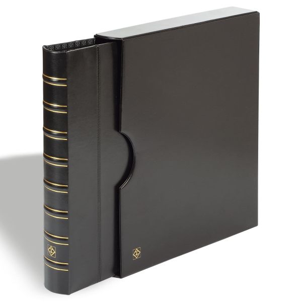 Ringbinder KANZLEI, Classic Design Incl. Slipcase, Black