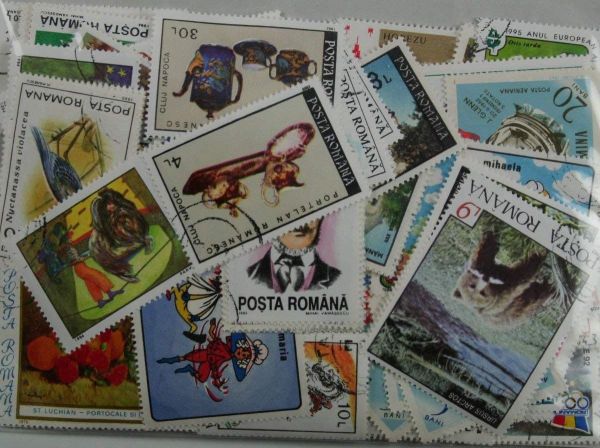 Romania 250 Stamps 7 Diff Available (ww065)