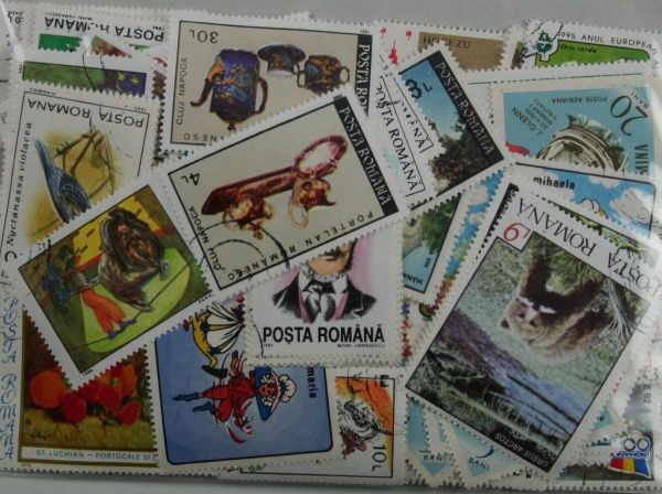 Romania 300 Stamps (215)