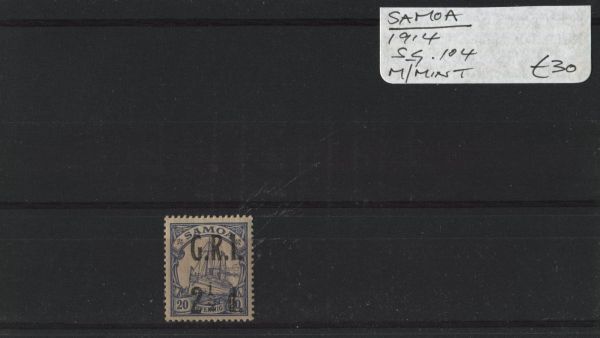 Samoa 1914 SG.104 M/M