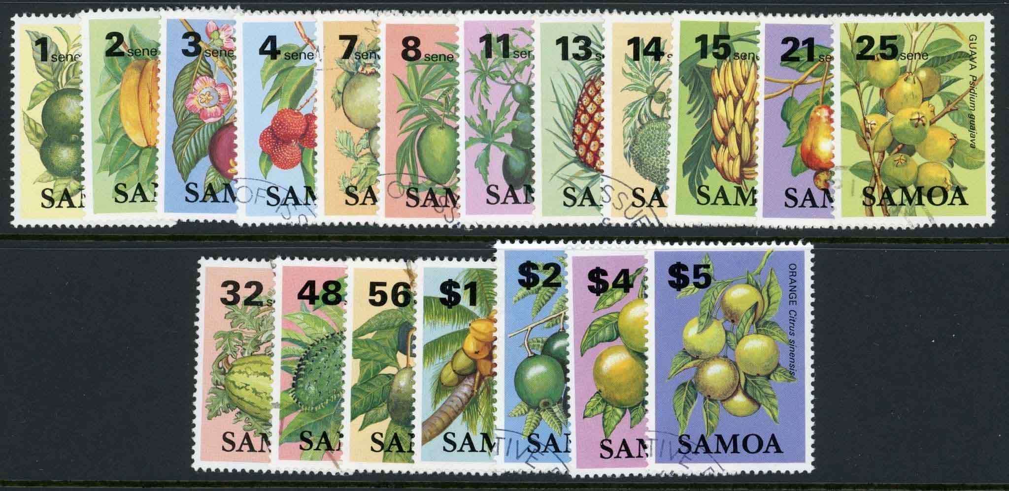 Samoa 1983-84 SG.647-665 F/U