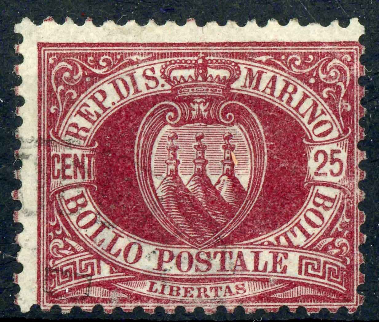 San Marino 1877-90 SG.5 F/U