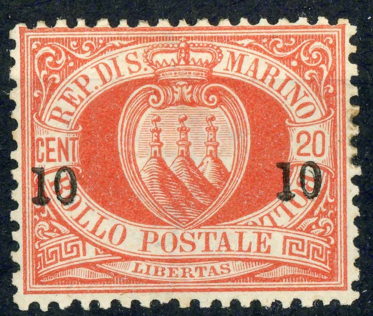 San Marino 1892 SG.17 M/M (1)