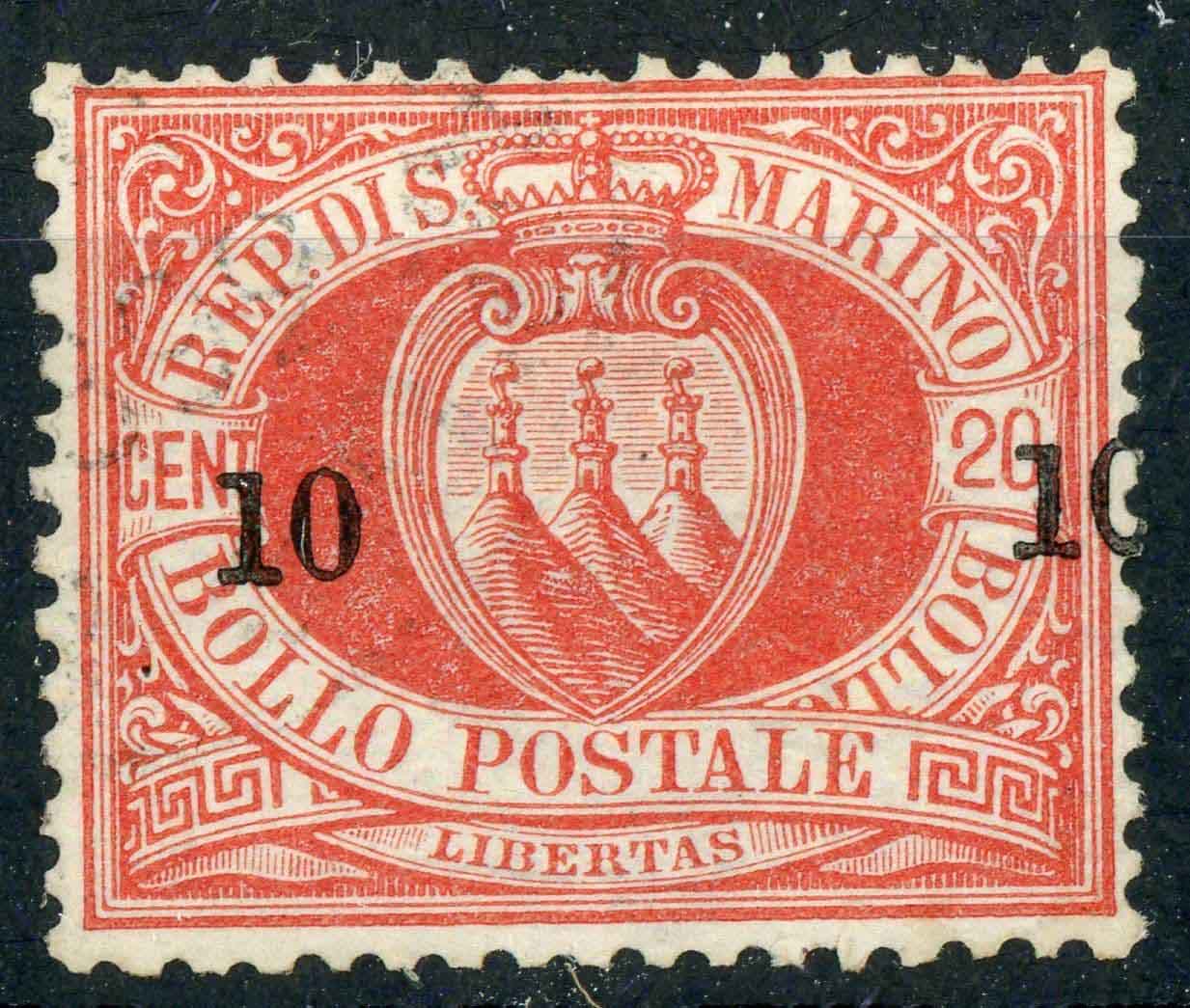 San Marino 1892 SG.17 M/M (2)