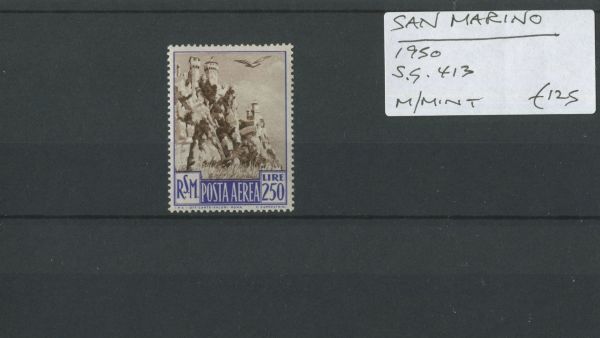 San Marino 1950 SG.413 M/M