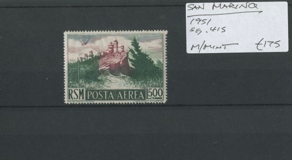 San Marino 1951 SG.415 M/M