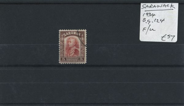 Sarawak 1934 SG.124 F/U (Lot 3)