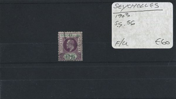 Seychelles 1903 SG.56 F/U