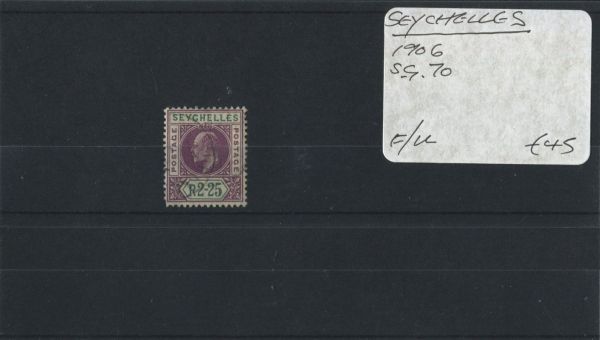 Seychelles 1906 SG.70 F/U