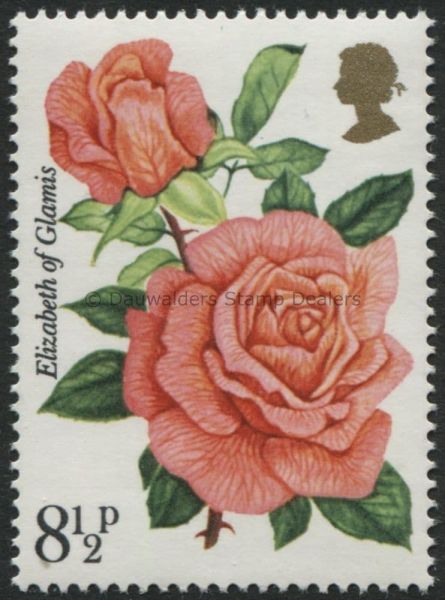 SG1006 8p Elizabeth of Glamis 1976 Roses