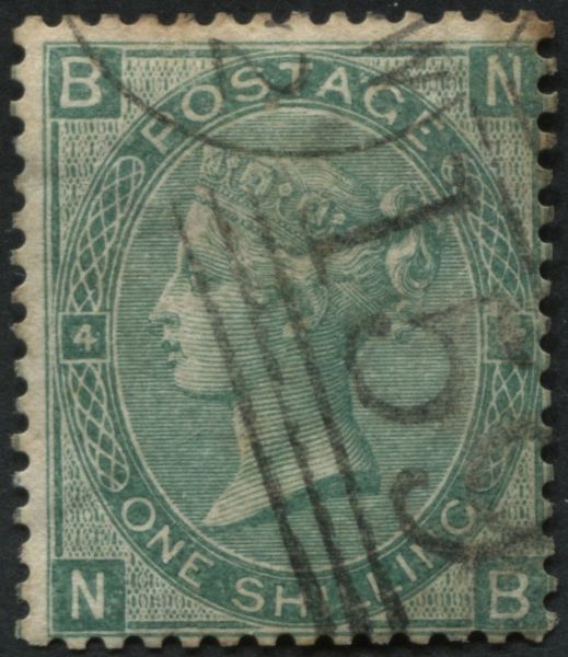 SG101 1/- Green NB with fine Glasgow 159