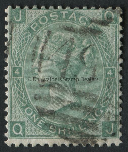 SG101 1/- Green Thick paper